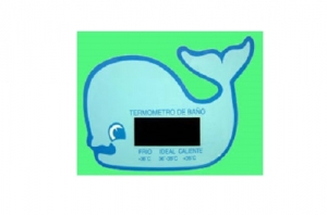 Термометр для ванны &quot;Эконом-дельфин&quot; с логотипом