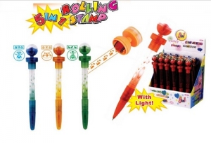 Детские светящиеся штапмы - ручки с логотипом