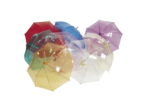 Зонт прозрачный с логотипом