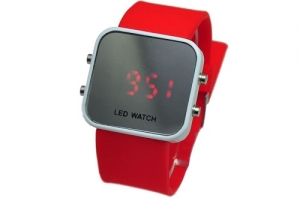 Электронные Premium LED часы с логотипом