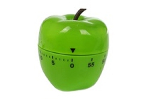 Таймер &quot;Зеленое яблоко&quot; с логотипом