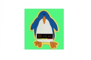 Термометр для ванны &quot;Эконом-пингвин&quot; с логотипом